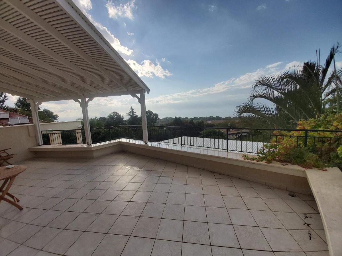 למרפסת La Balcona Apartman Chorazim Kültér fotó